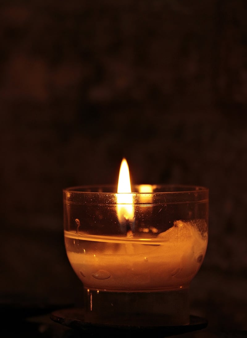 Romantic Wedding Candles